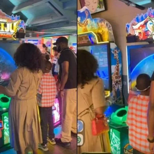 Funke Akindele, ex-husband JJC Skillz reunite in France