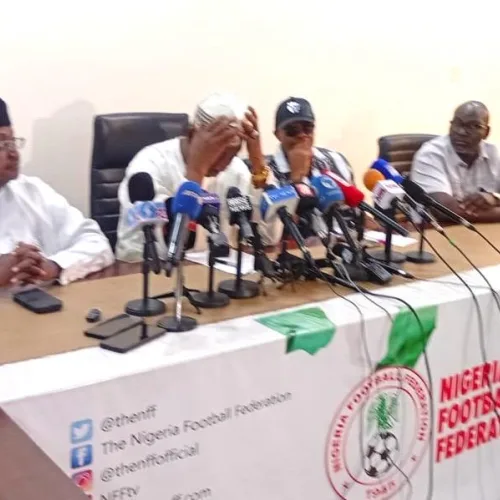 Gusau formally announces resignation as NFF President