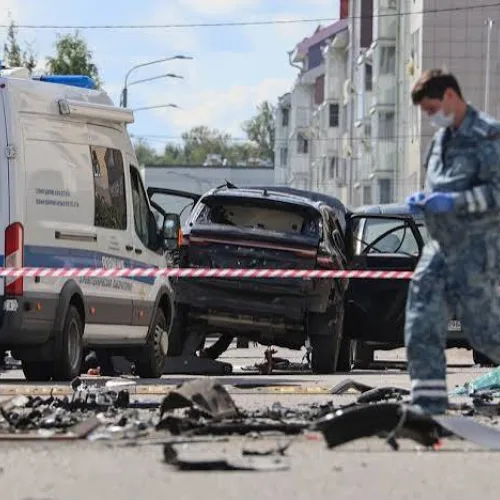 Explosion kills Russian military officer in St. Petersburg