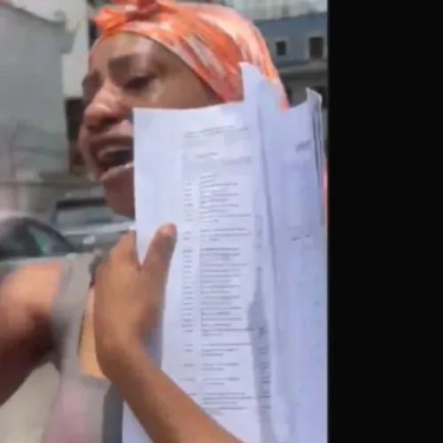 Video: Nigerian woman cries out after discovering ₦3m missing from bank account
