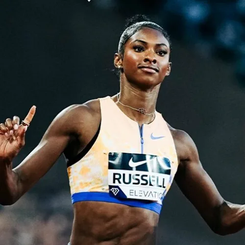 Masai Russell breaks Amusan’s World Record as Nigerian finishes second in Zurich