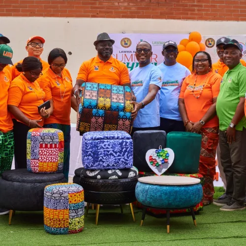 LAWMA shows young environment ambassadors creativity