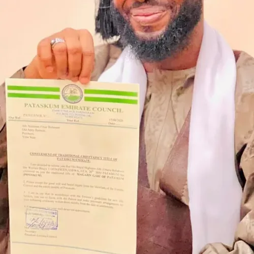 Yobe Emir’s son  gets emirate’s top traditional title