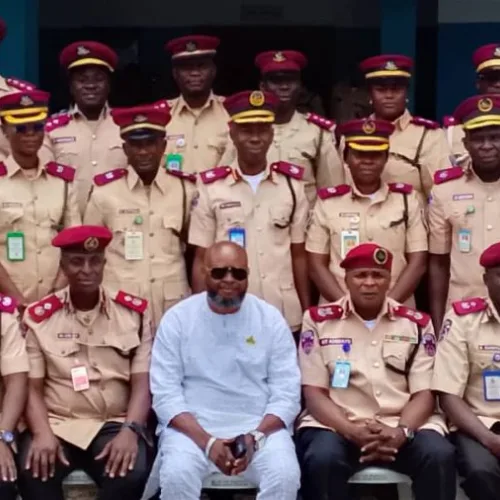 41 Personnel decorated in mass promotion in FRSC Osun State
