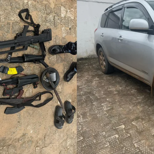 Police-Led Joint Team Arrests Nine, Recovers Three AK-47 Rifles, Pump-Action Gun in Anambra