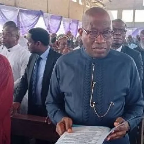 Jonathan honours late classmate, hails Alma Mater for producing quality leaders
