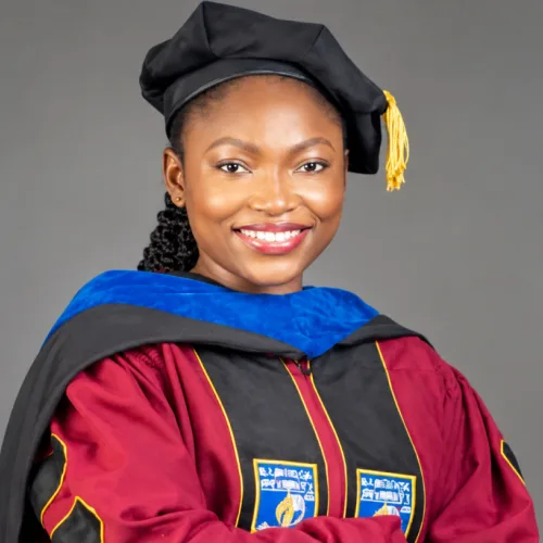 We currently have six PhDs in my family with more in view —Dr Uzzibi Irmiya, Babcock lecturer, defence/strategy expert