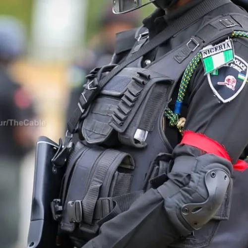 Lagos Police bust suspected  car vandalism syndicate after 10 years of operations