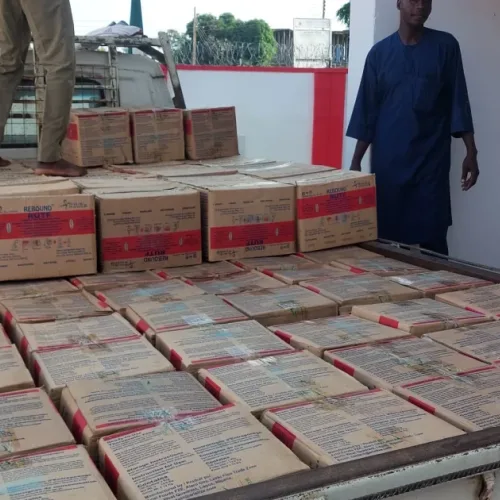 Red Cross donates 700 cartons of therapeutic food to Sokoto govt