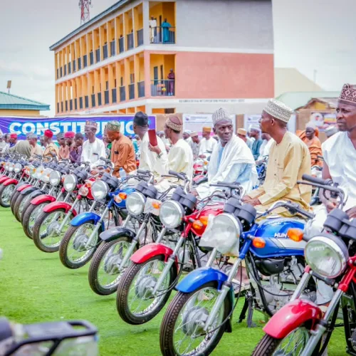 Abbas Empowers Zaria Teachers With Motorcycles