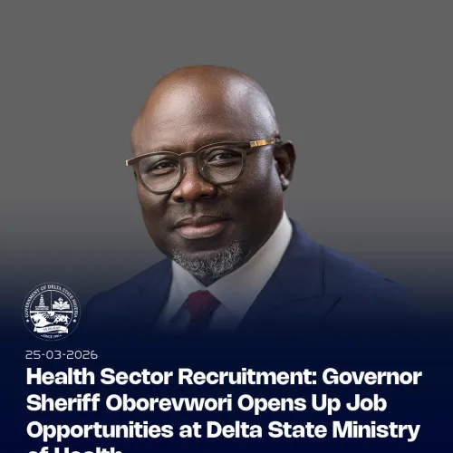 Delta State Government Opens Applications for Health Sector Recruitment
