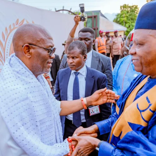 VP Shettima Pays Tribute to Tony Elumeluâ€™s Father-in-Law in Delta