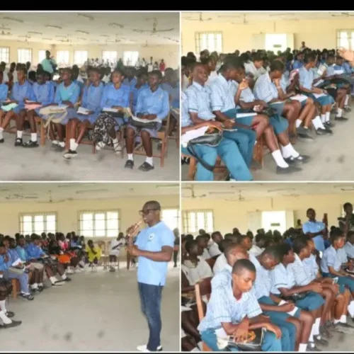 DESOPADEC Takes â€˜School Is Not Scamâ€™ Campaign to Warri North Students