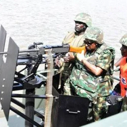 Operation Delta Safe Troops Nab Two, Seize Weapons in Ogidigben