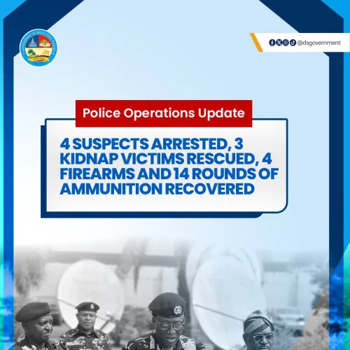 Police Crack Down on Crime in Delta, Arrest Four Suspects, Rescue Kidnap Victims