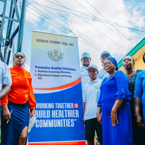 UGBAJO ITSEKIRI USA, INC., COMMISSIONS WATER PROJECT IN WARRI